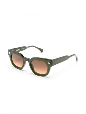Spalvų gradiento rašto akiniai nuo saulės T Henri Eyewear žalia