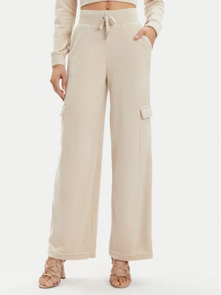 Pantaloni tuta Juicy Couture beige