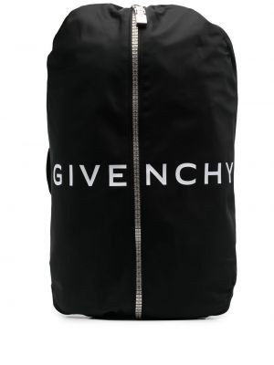 Mugursoma ar rāvējslēdzēju ar apdruku Givenchy