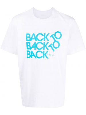 T-shirt con stampa Sacai