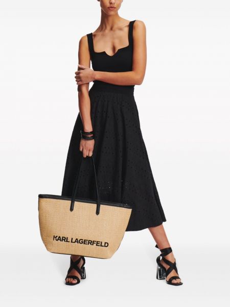 Sukně Karl Lagerfeld černé