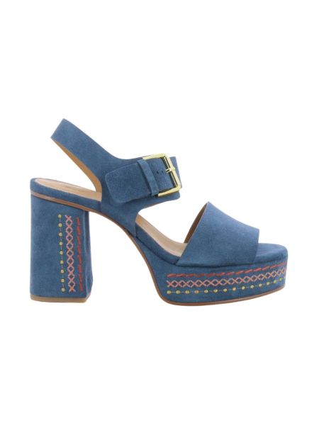 Sandały See By Chloe niebieskie