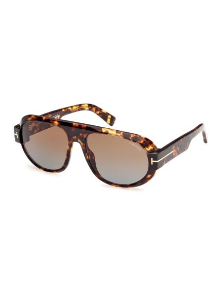 Okulary przeciwsłoneczne gradientowe Tom Ford brązowe