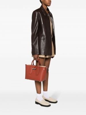 Leder shopper handtasche Longchamp