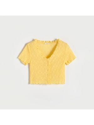 Bluzka Reserved żółta