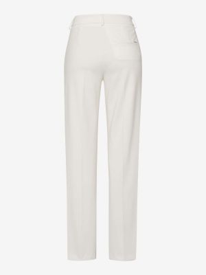 Pantalon plissé Brax blanc