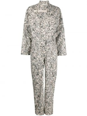 Trykt lang jumpsuit Isabel Marant étoile