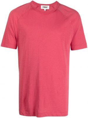 Bavlněné tričko Ymc červené