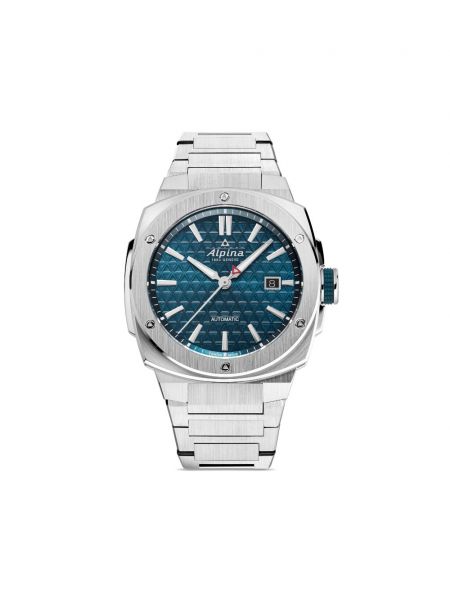 Automatické hodinky Alpina modrá