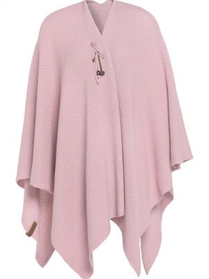 Пончо Knit Factory розовое