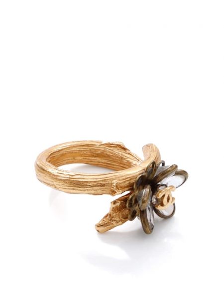 Geblümt ring Chanel Pre-owned gold