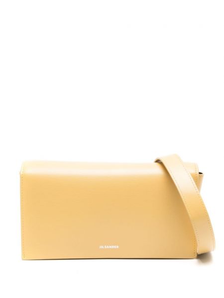 Skuldertaske Jil Sander gul