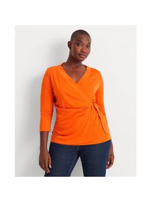 Camiseta de punto Lauren Ralph Lauren Woman naranja