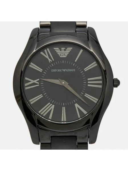 Relojes Armani Pre-owned negro