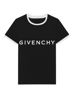 Приталенная футболка Givenchy черная
