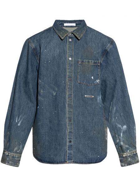 Denim skjorte Helmut Lang blå