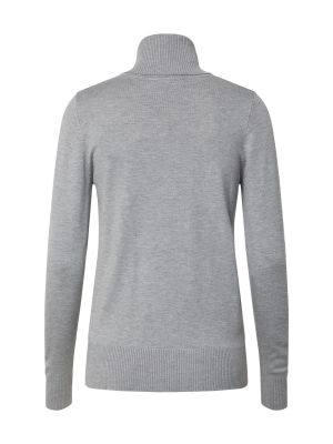 Меланжов пуловер Saint Tropez сиво