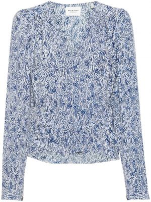 Bluza s potiskom z abstraktnimi vzorci Marant Etoile