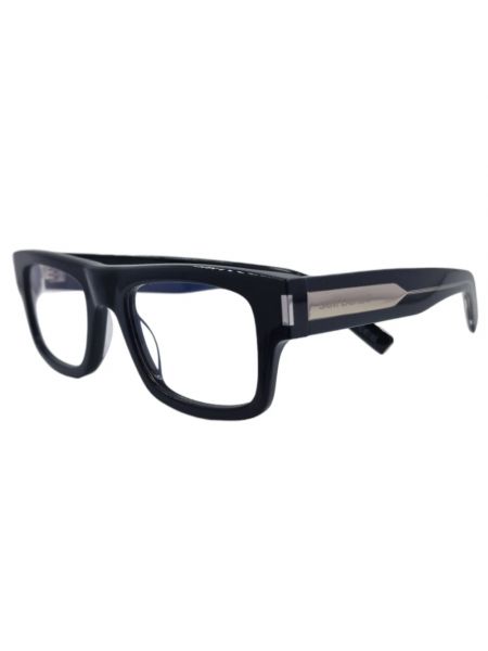 Okulary chunky Saint Laurent czarne