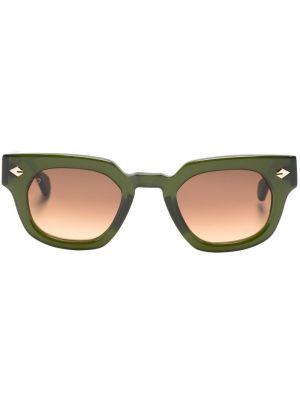 Zielone okulary przeciwsłoneczne gradientowe T Henri Eyewear