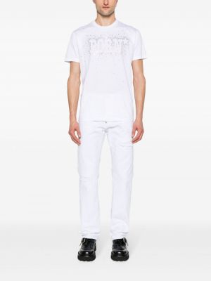 Medvilninis marškinėliai Dsquared2 balta