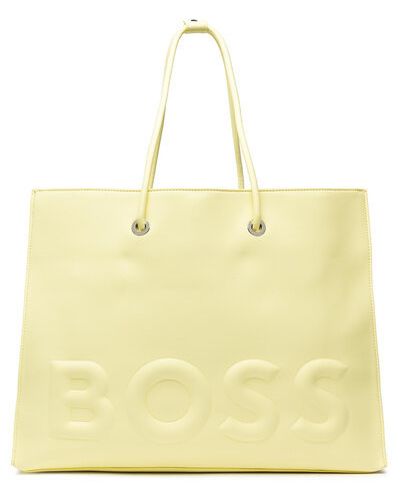 Nákupná taška Boss žltá