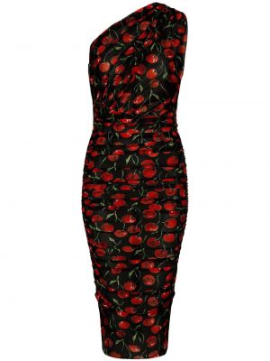 Μίντι φόρεμα με σχέδιο Dolce & Gabbana