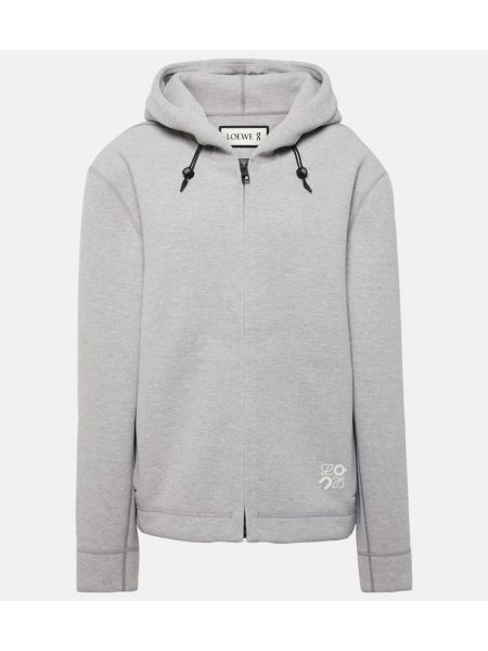 Sudadera con capucha Loewe gris