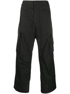 Pantalones cargo con bolsillos Moncler Grenoble negro