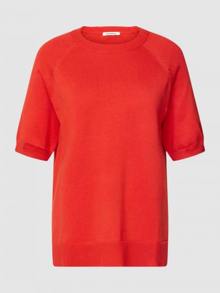 Dzianinowa koszulka Soft Rebels czerwona