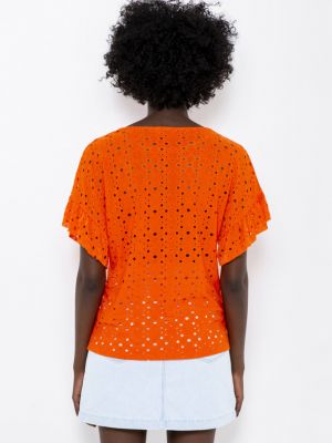 Bluse Camaieu orange