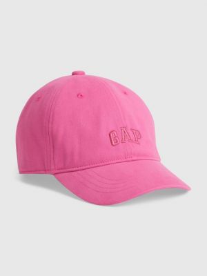 Różowa czapka z daszkiem Gap