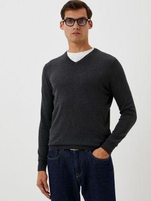 Пуловер Springfield серый