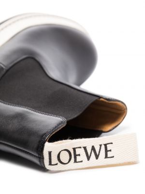 Chelsea boots à plateforme Loewe noir