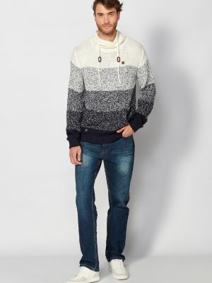 Džemperis ar augstu apkakli Koroshi balts
