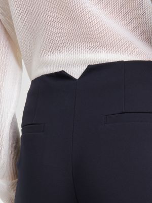 Rovné kalhoty s vysokým pasem Dorothee Schumacher modré