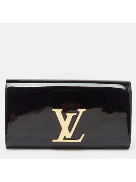 Portfel skórzany Louis Vuitton Vintage czarny