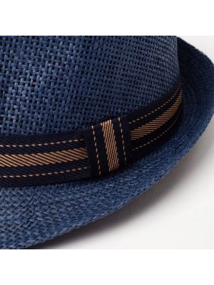 Шляпа Minaku синяя