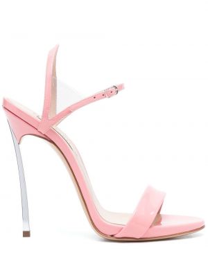 Sandaler med remmar Casadei rosa