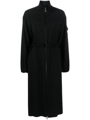 Midi haljina Moncler crna