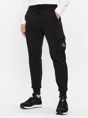 Sporthose Calvin Klein Jeans schwarz