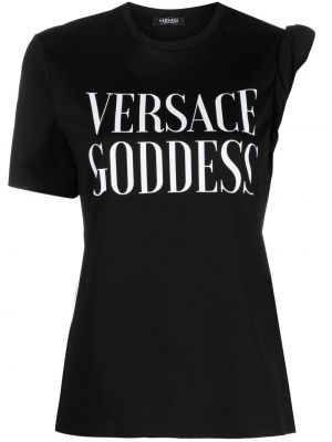 Tricou cu imagine Versace negru