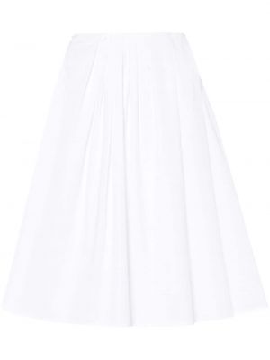 Spódnica plisowana Christian Dior biała