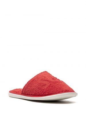 Chaussons Supreme rouge