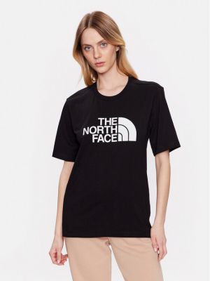 Laza szabású póló The North Face fekete