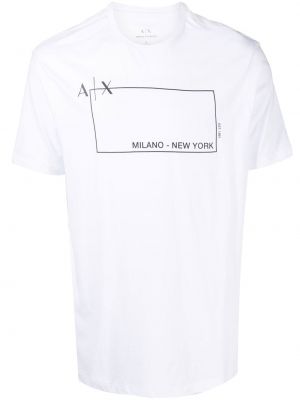 T-shirt Armani Exchange vit