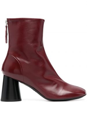 Ankle boots Halmanera czerwone