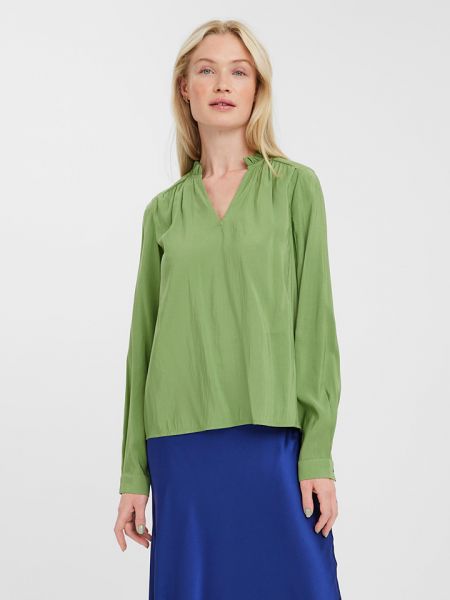 Блузка Vero Moda зеленая