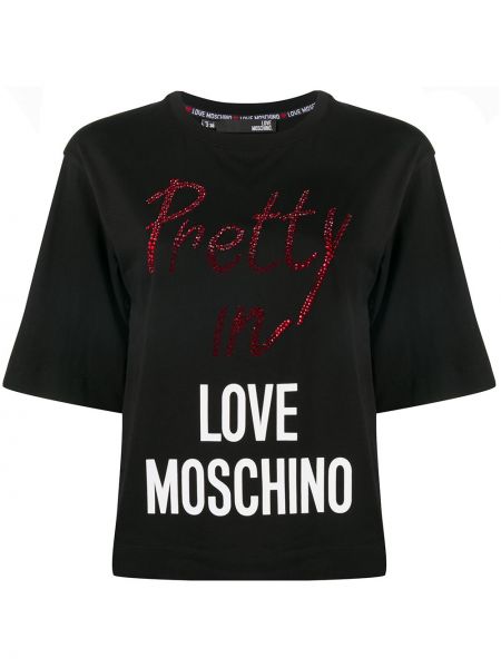 Camiseta Love Moschino negro