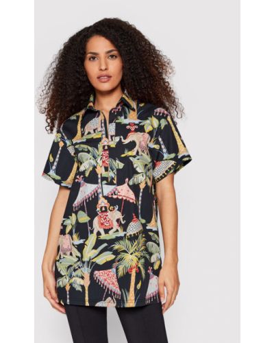 Oversized gyapjú felső Red Valentino